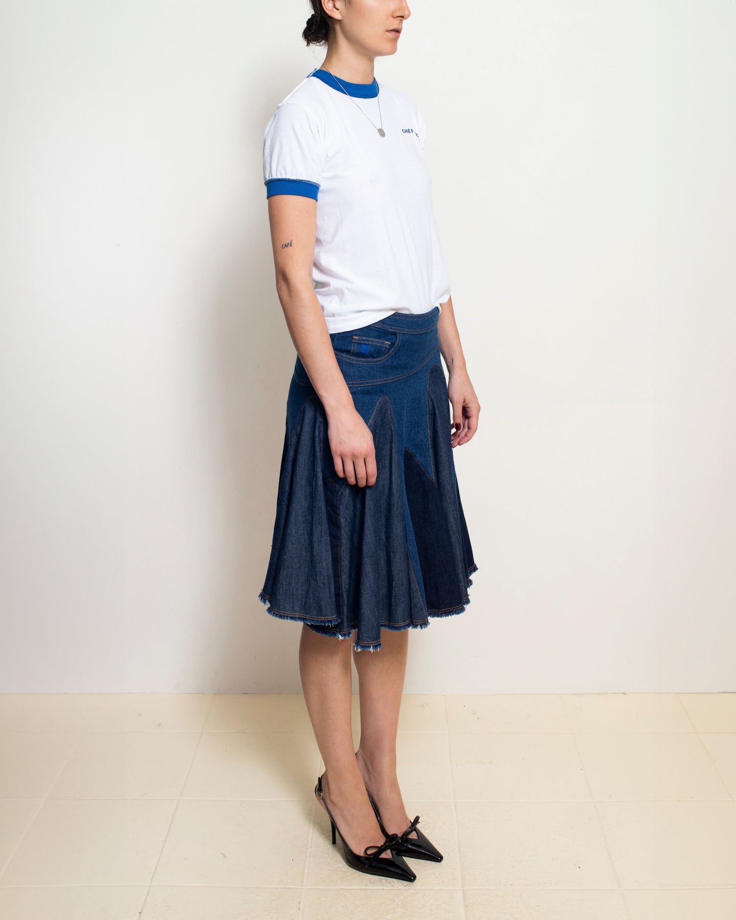 CF Denim Skirt